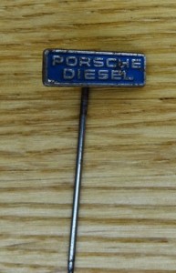 Porsche Diesel Anstecknadel
